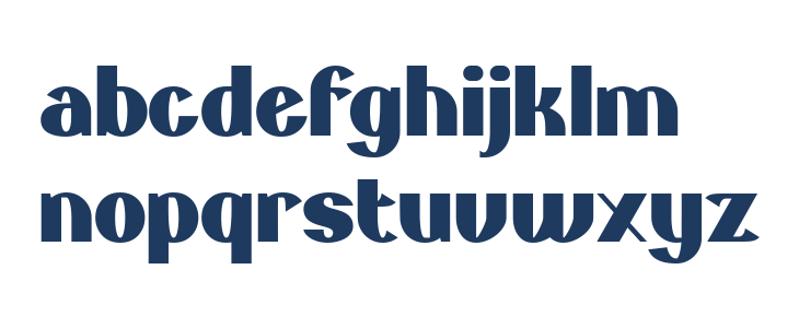 Broxo Personal Use Only Lowercase