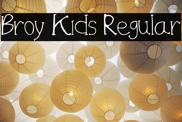 Broy Kids Regular Example 3