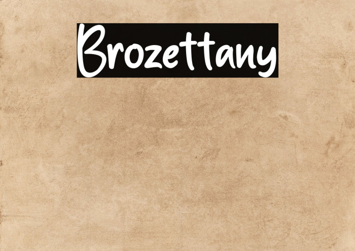 Brozettany Example 1