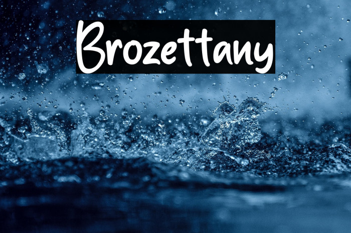 Brozettany Example 2
