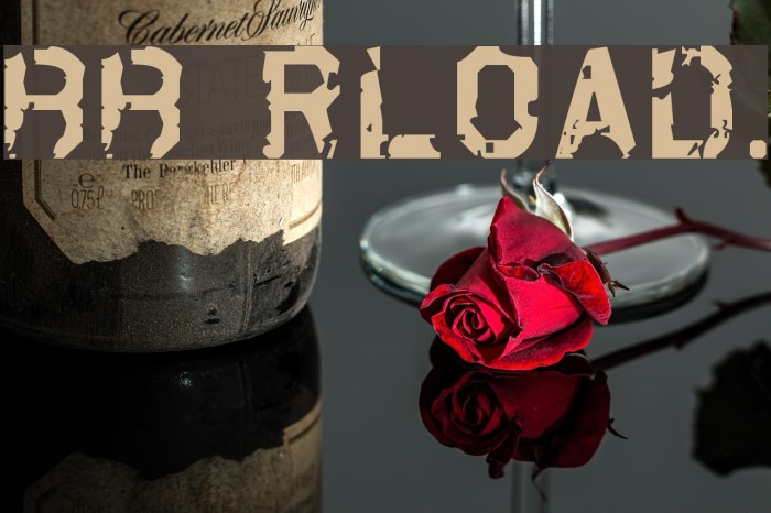 Brrb Rloadt. Font examples