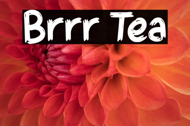 Brrr Tea Example 1