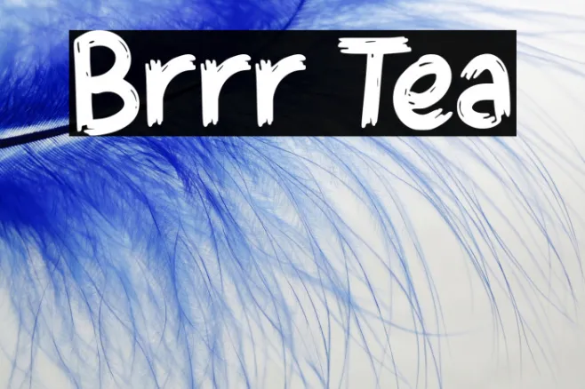 Brrr Tea Example 2