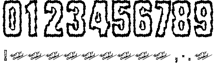 Brrritty Font OTHER CHARS