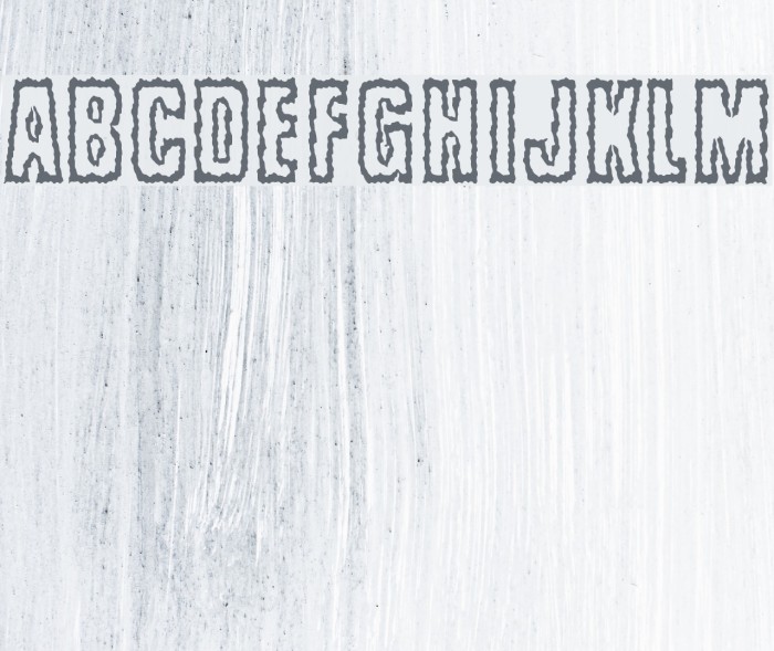 Brrritty Font examples