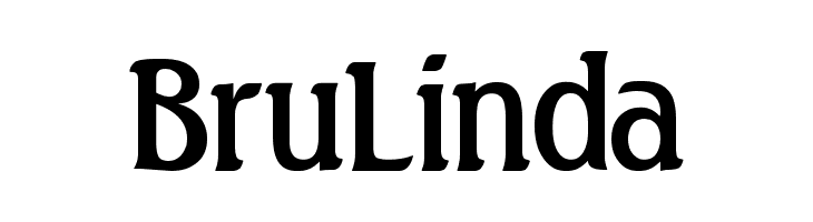 BruLinda  font caratteri gratis