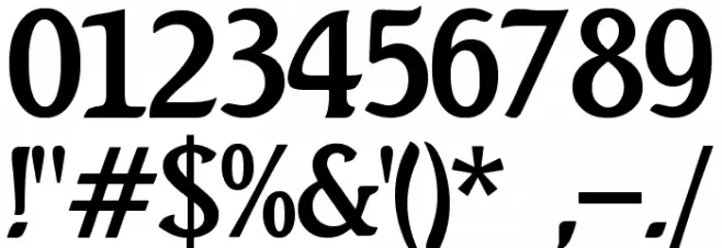 BruLinda Font OTHER CHARS