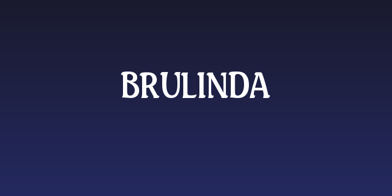 BruLinda Social Header