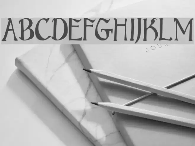 Bruce Scaled Font examples