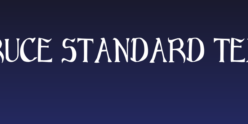 Bruce Standard Text Social Header