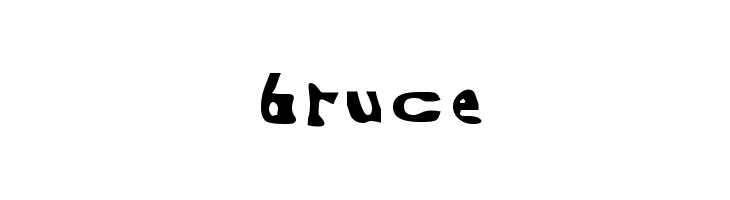 Bruce لخطوط تنزيل