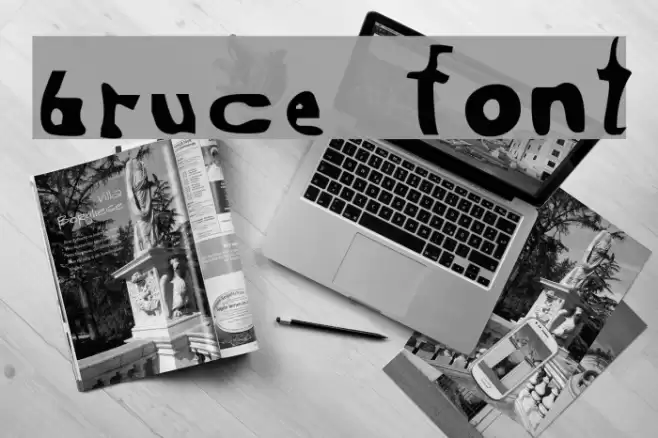 Bruce Font examples