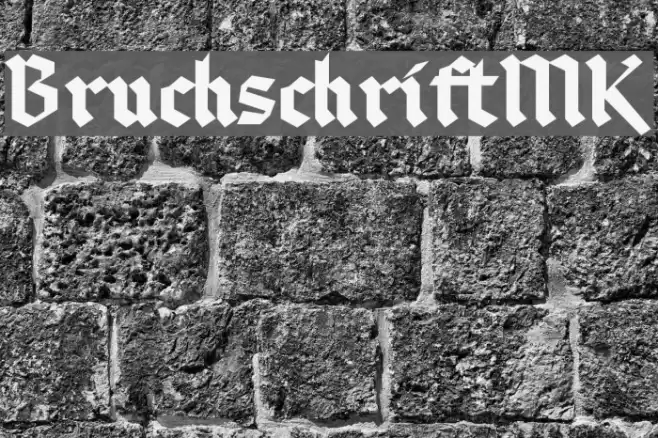 BruchschriftMK Polices examples