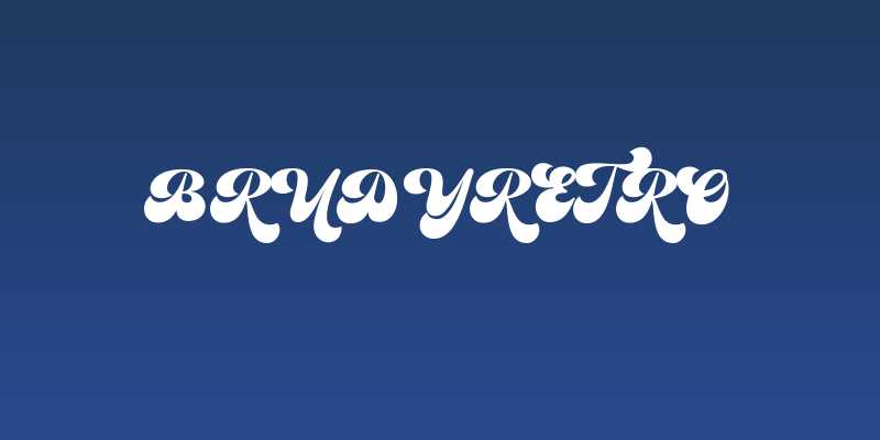 BrudyRetro Social Header