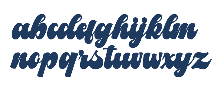 BrudyRetro Lowercase