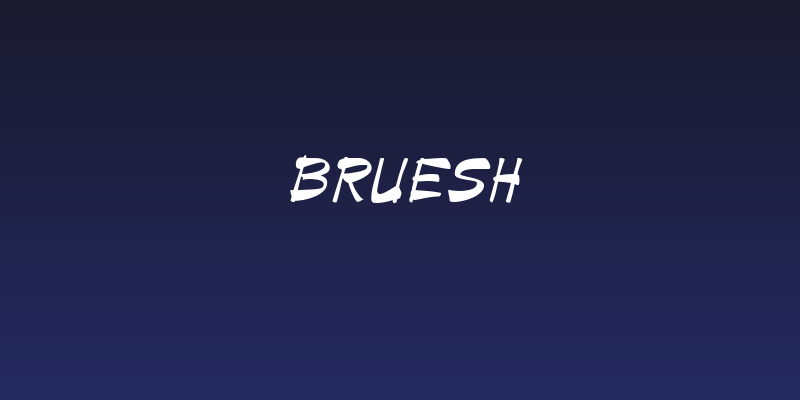 Bruesh Social Header