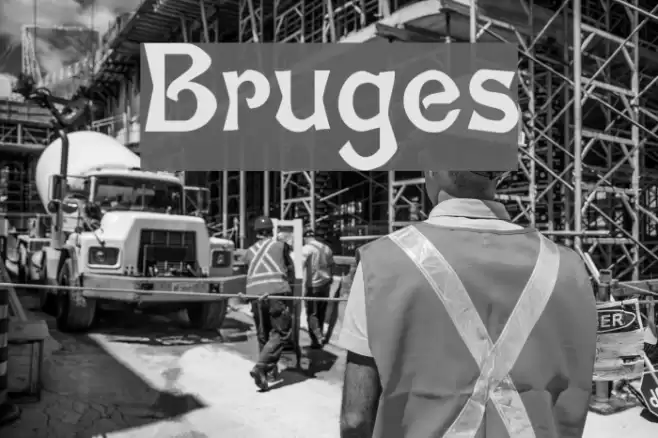Bruges!` Шрифта examples