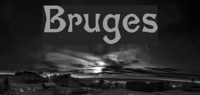 Bruges!` Шрифта examples