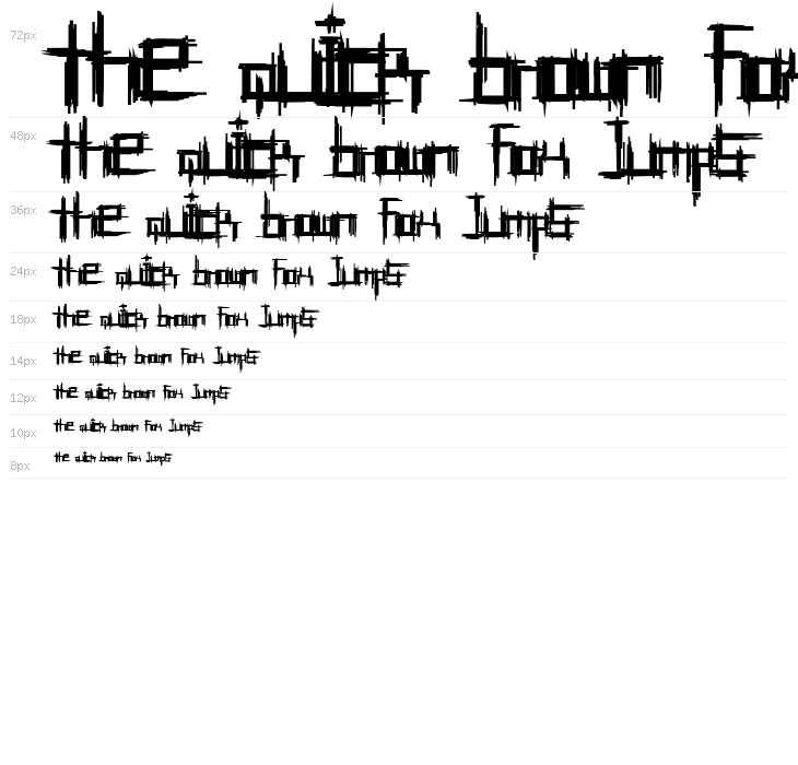 Bruised TwentyFive Waterfall