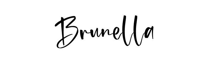 Brunella  Frei Schriftart Herunterladen