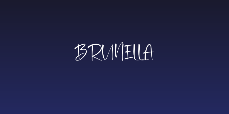 Brunella Social Header