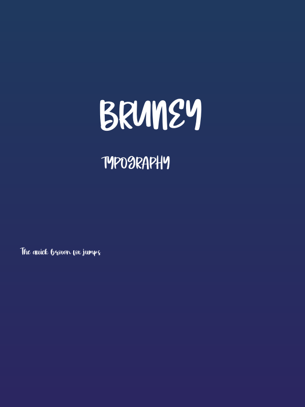 Bruney Poster