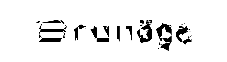 Brunöga  font caratteri gratis