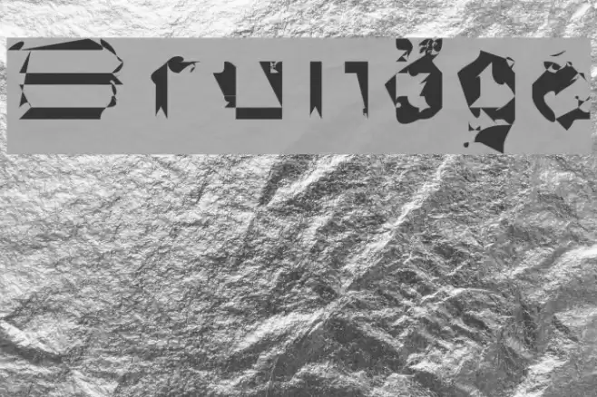 Brunöga Font examples