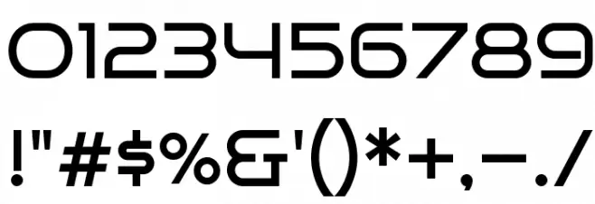 Bruno Ace SC Font OTHER CHARS