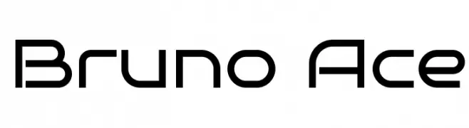 Bruno Ace  Frei Schriftart Herunterladen
