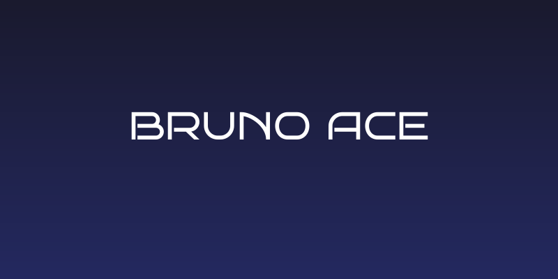Bruno Ace Social Header