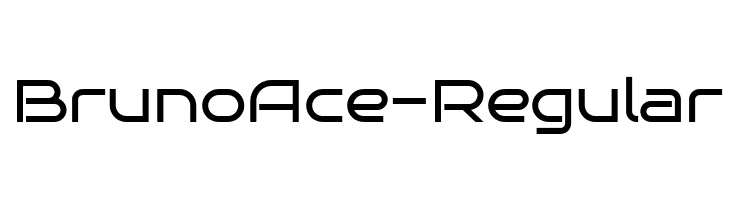 BrunoAce-Regular  Скачать бесплатные шрифты