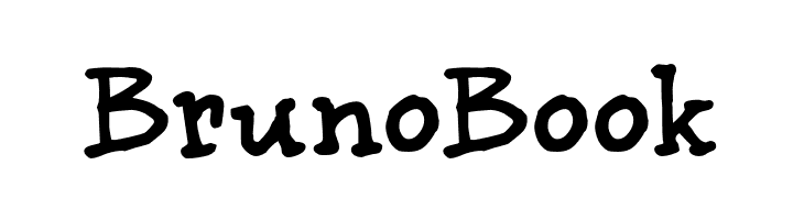 BrunoBook  Free Fonts Download