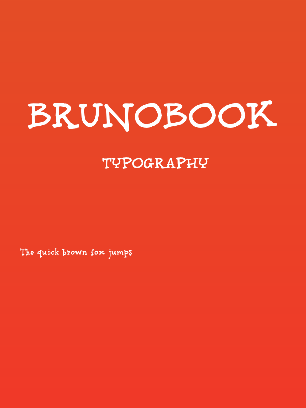 BrunoBook Poster