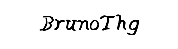 BrunoThg  لخطوط تنزيل