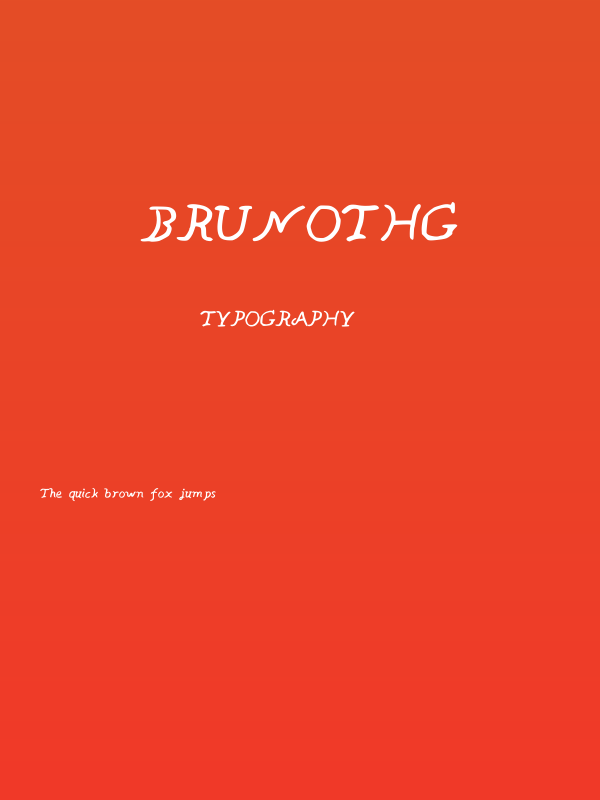 BrunoThg Poster