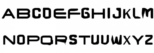 Brunst Schriftart Groß