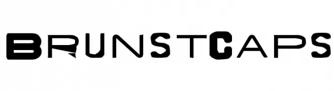 BrunstCaps  Frei Schriftart Herunterladen