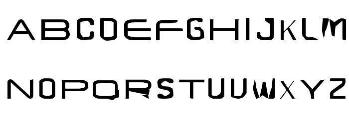 BrunstCaps Font LOWERCASE