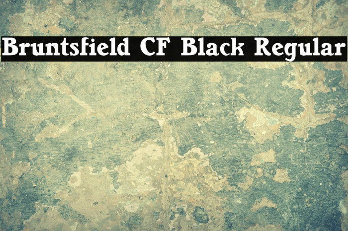 Bruntsfield CF Black Regular Example 1