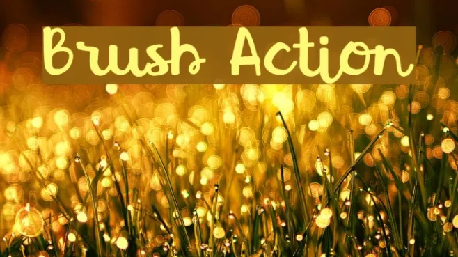 Brush Action Example 3