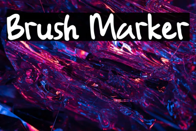 Brush Marker Example 1