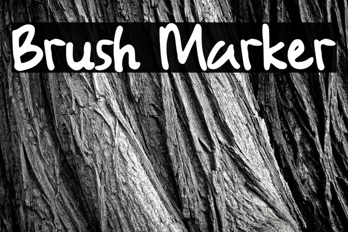 Brush Marker Example 2