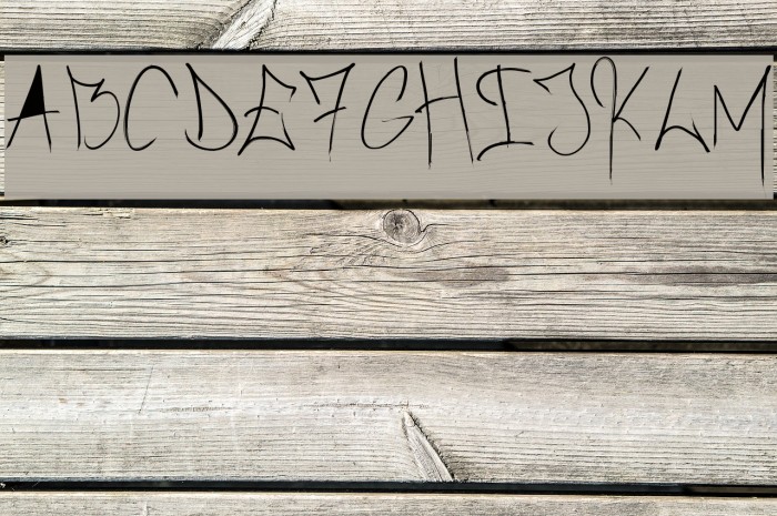 Brush-Of-Anarchy Font examples