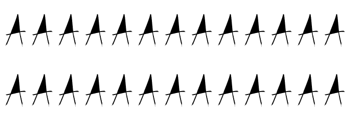 Brush-Of-Anarchy Font LOWERCASE