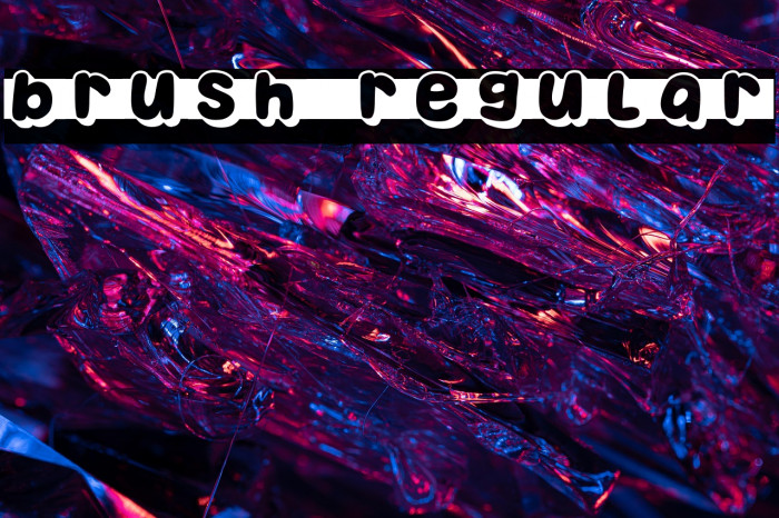 Brush Regular Example 2