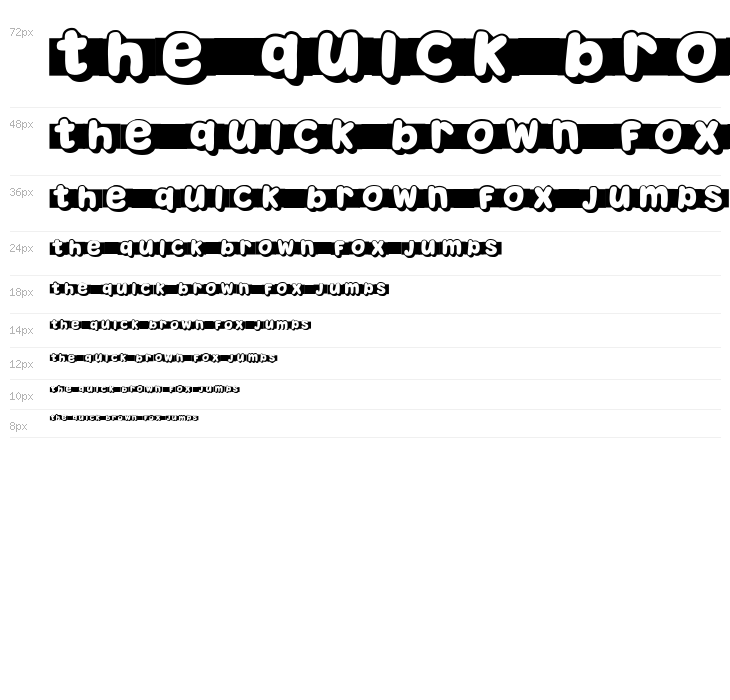 Brush Regular Waterfall