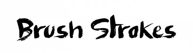 Brush Strokes  नि: शुल्क फ़ॉन्ट्स डाउनलोड