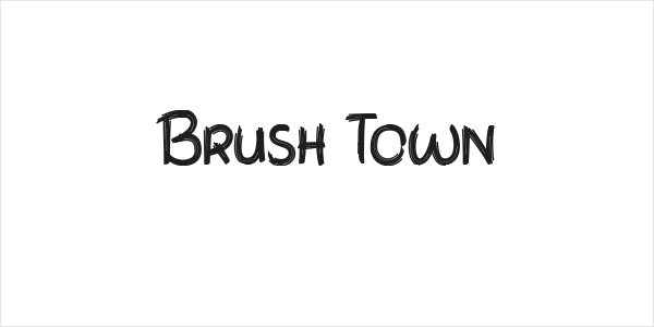 Brush Town Logo