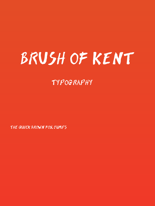 Brush of Kent Poster